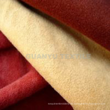 Compound Polyester Fabric Knittes Wildleder für Sofa